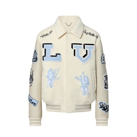 louis vuitton patches|louis vuitton varsity jacket.